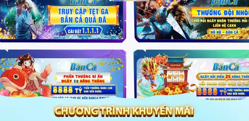 Tổng hợp chương trình khuyến mãi banca30